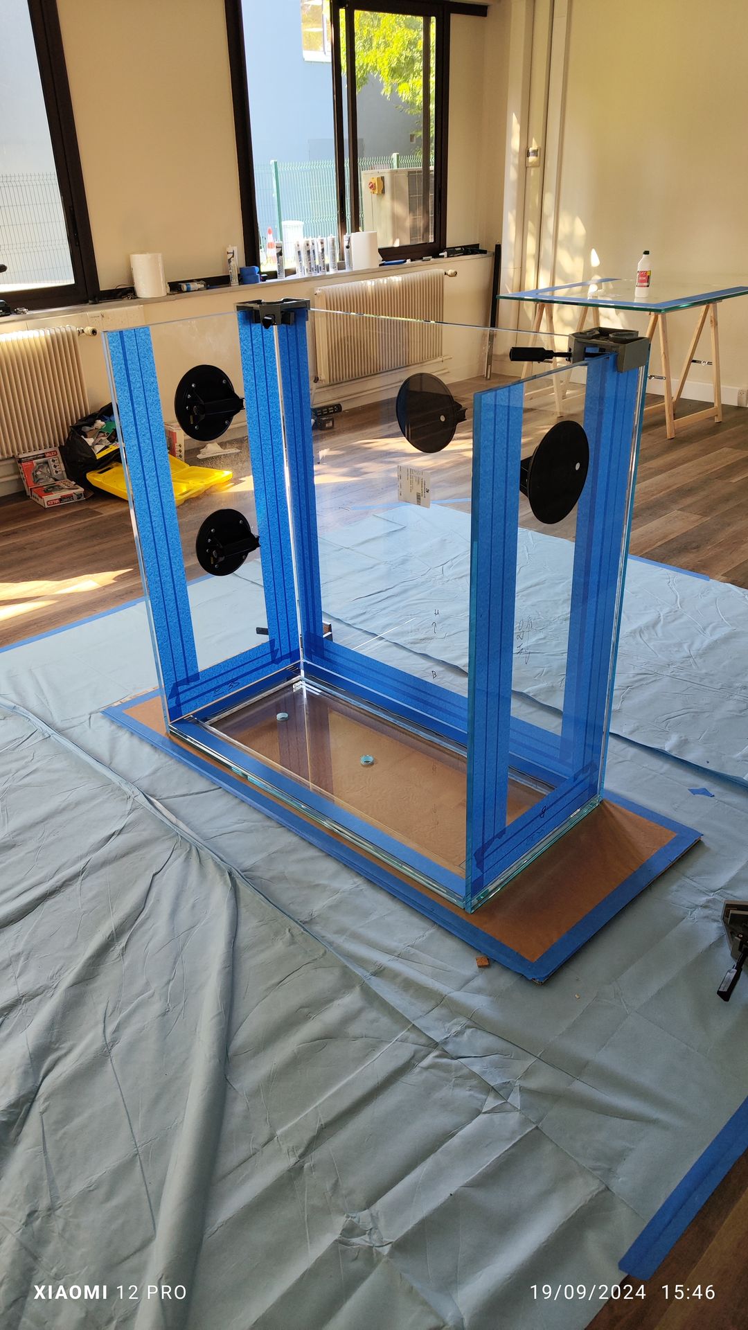 Collage aquarium Collage aquarium sur mesure