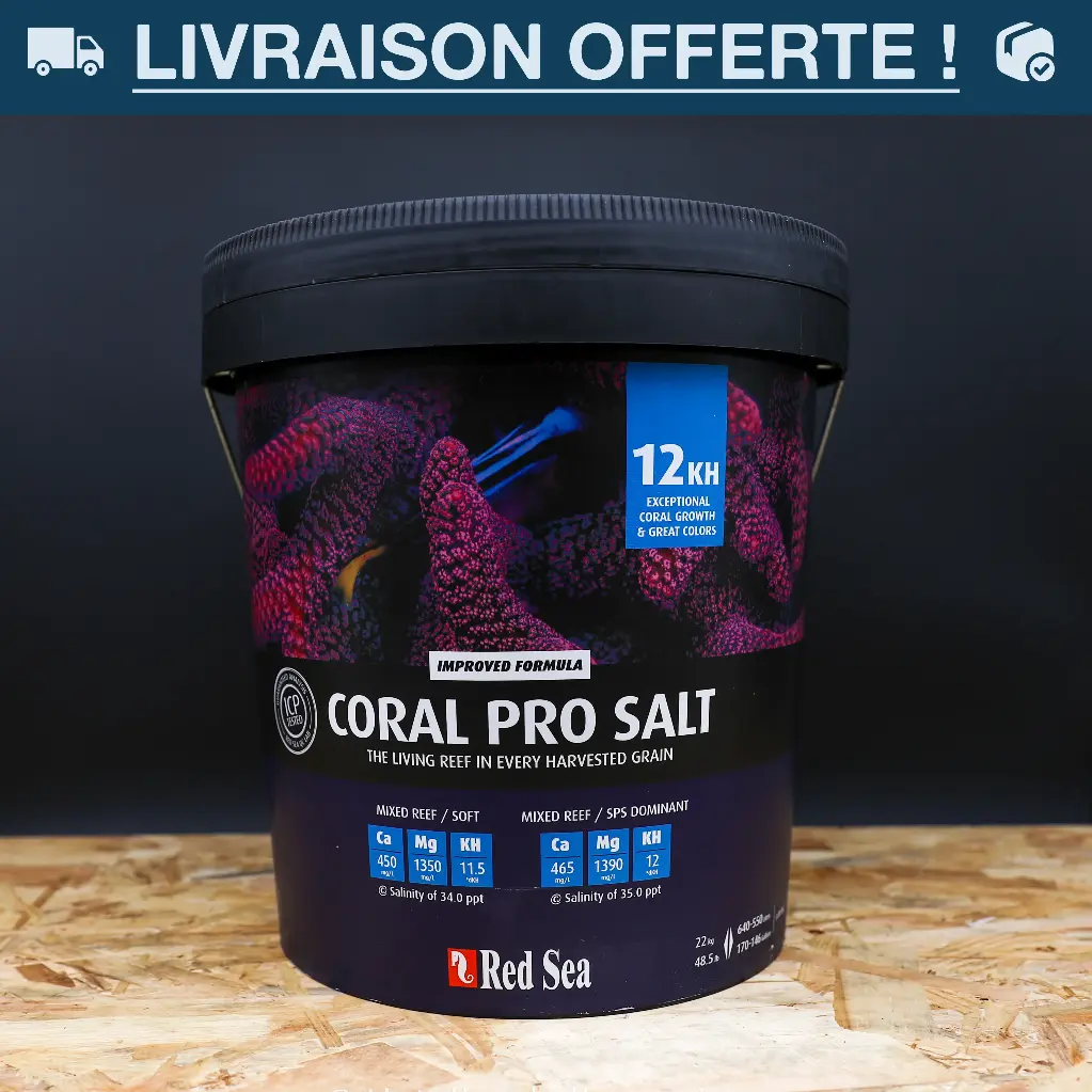 CORAL PRO SALT 22 KG SEAU (660 LITRES)
