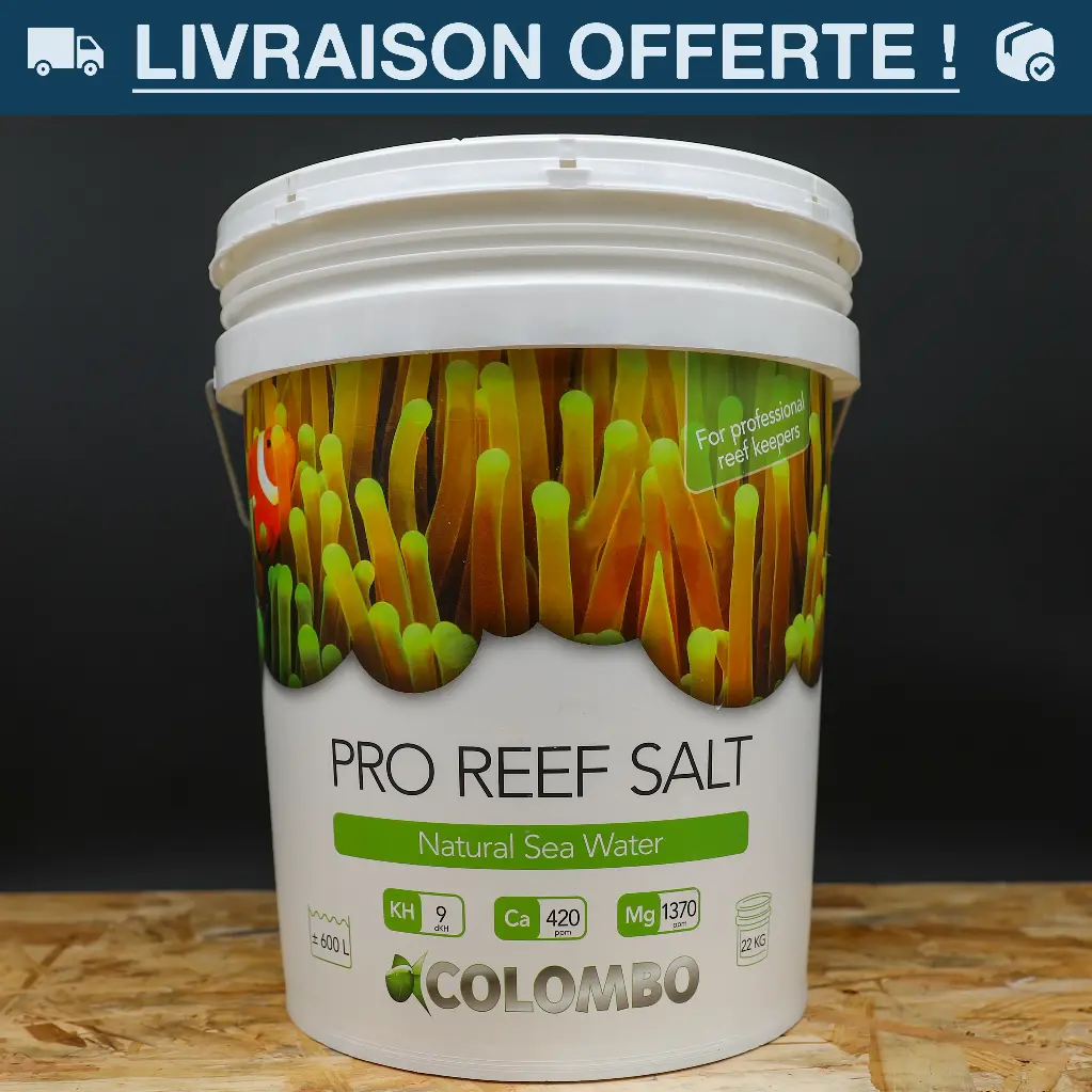 COLOMBO PRO REEF SALT 22 KG SEAU
