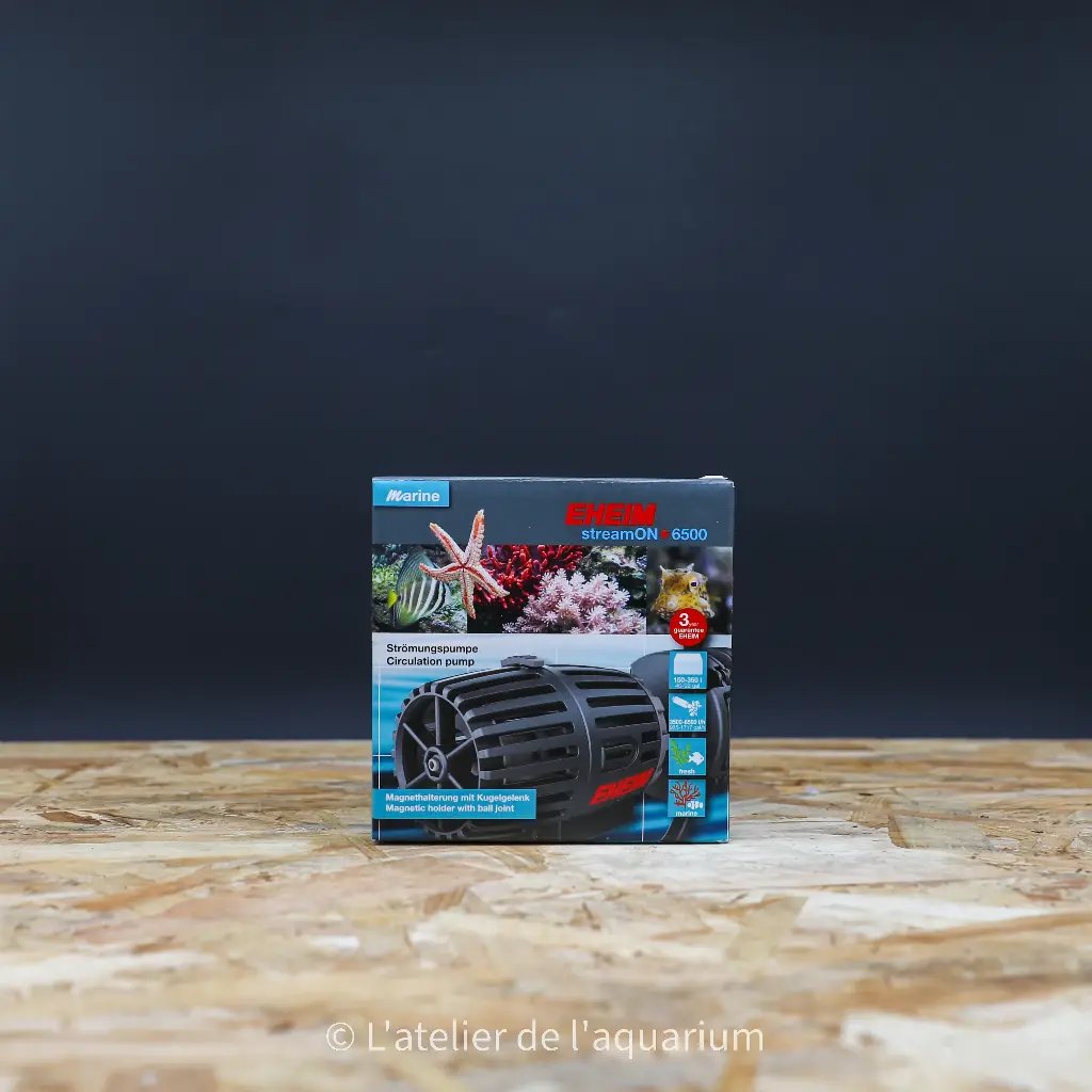 POMPE STREAMON+6500 L/H  6W SUPPORT MAGNETIQU