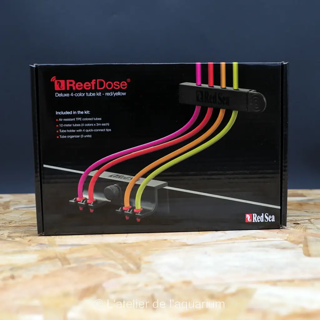 REEFDOSE KIT D'ACCESSOIRES ROUGE-JAUNE