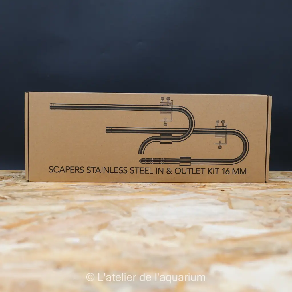 SF SCAPERS INOX IN&OUTLET KIT 16MM