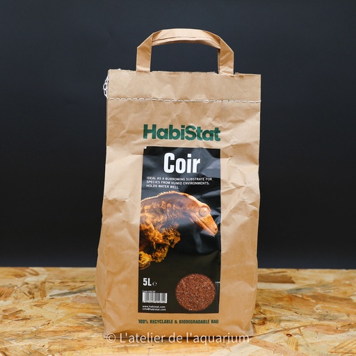 [R4100050] HABISTAT COIR SUBSTRAT 5 LITRES